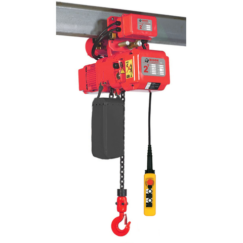 2 Ton 3PH 460/230v Hoist + Trolley